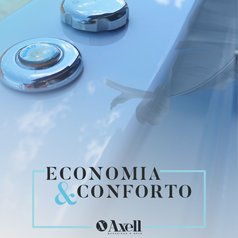 Axell explica: Você sabia que um banho de chuveiro de 10 minutos pode gastar até 120 litros de água?