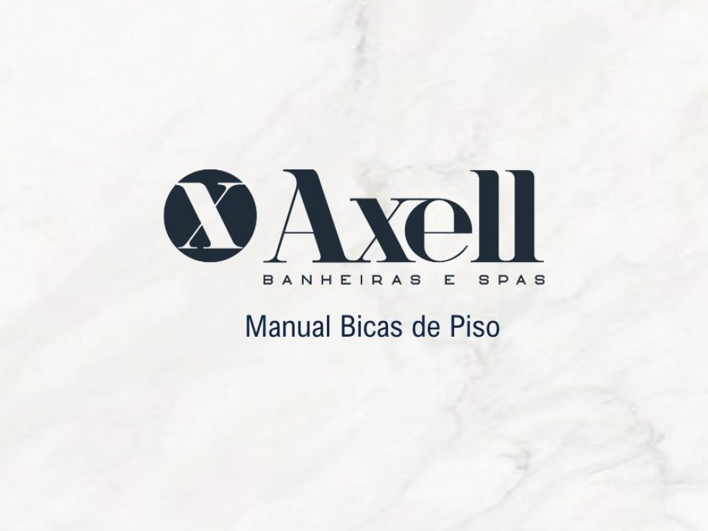 Manual Bics de Piso Axell